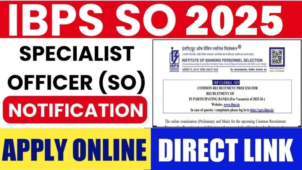IBPS SO 15th Pre Admit Card 2025